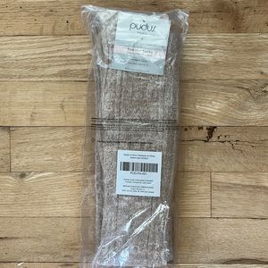 Pudus tan and cream over the knee sweater socks. New in package